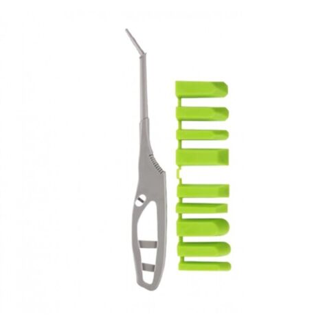 Kit de mastic silicone professionnel 9 en 1 avec grattoir ABS pour sceller les fenêtres de la cuisine et de la salle de bain, 9 tailles avec spatule et outil d'angle