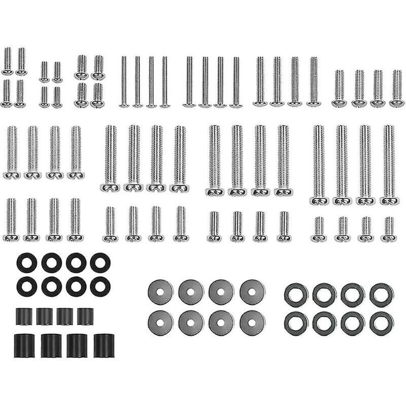 Kit de matériel de montage pour téléviseur, vis de montage mural Vesa universelle, rondelle, pack d'entretoises (M5 M6 M8) pour téléviseur a