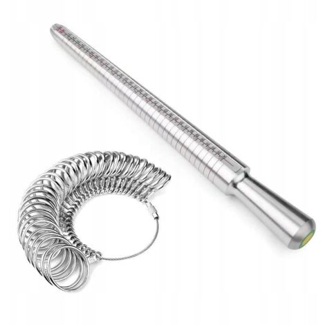 KIT DE MESURE DE BIJOUTIER pour BAGUES KIT DE MESURE EN MÉTAL