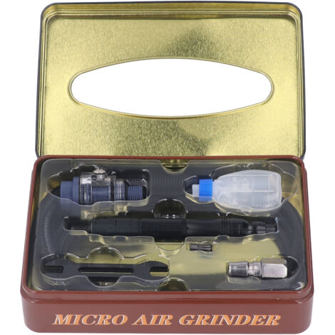Kit de meuleuse à Air 1/4 pouces, stylo de meulage pneumatique à grande vitesse, outil de gravure et de polissage portatif