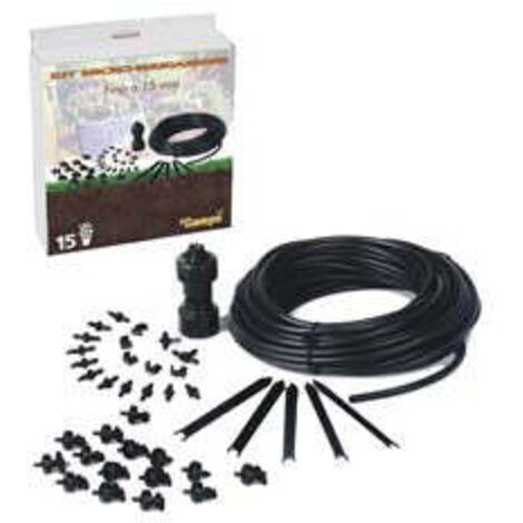 Kit de microirrigation jusqu'à 15 pots