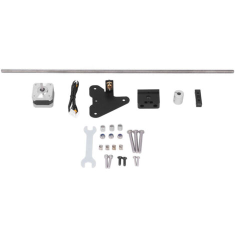 Kit de mise à niveau double axes Z pour pièces d'imprimante 3D CR10 avec vis mère de 515 mm, moteur de 4 mm