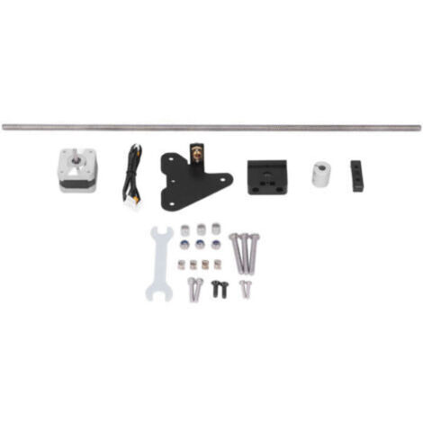 Kit de mise à niveau double axes Z pour pièces d\'imprimante 3D CR10 avec vis mère de 515 mm, moteur de 4 mm