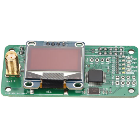Kit de module de point d'accès UHF VHF UV MMDVM, panneau d'affichage LED d'interface SMA avec antenne