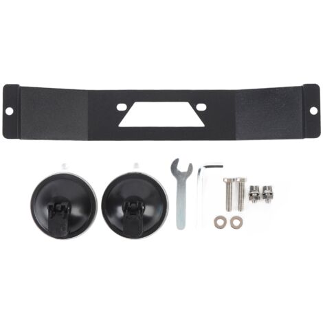 Kit de montage à ventouses pour antenne parabolique mini - Base en aluminium pour voiture, camping-car, bateau