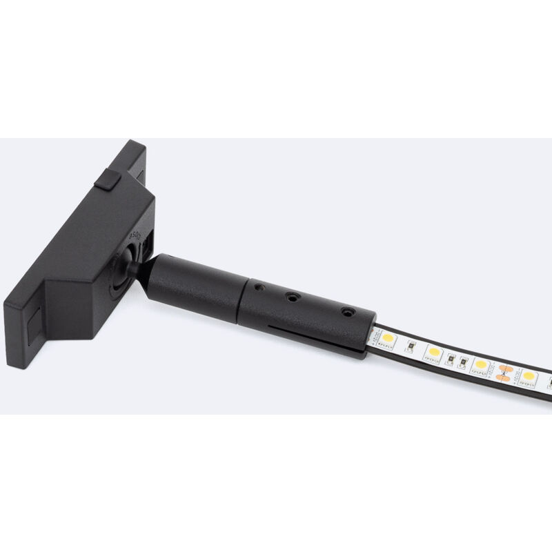 Efectoled - kit de Montage Aérien Line Light pour Rubans led 12/24/48V Noir 5 m
