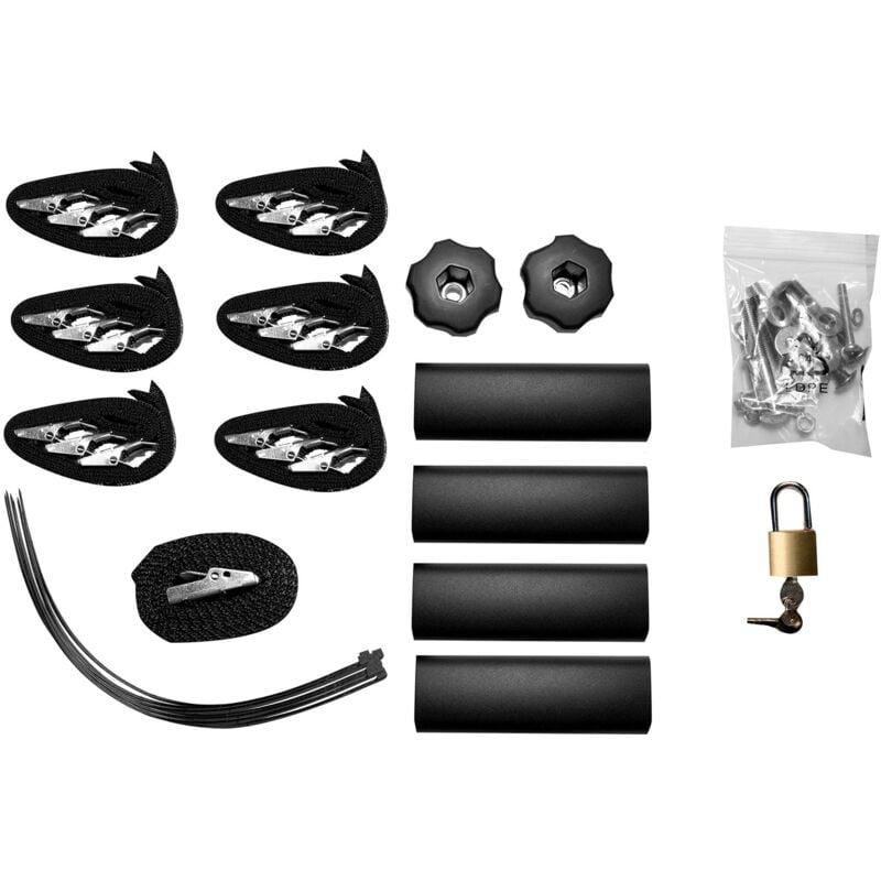 Eufab - Pièce Porte-vélo : Kit De Montage Amber 4