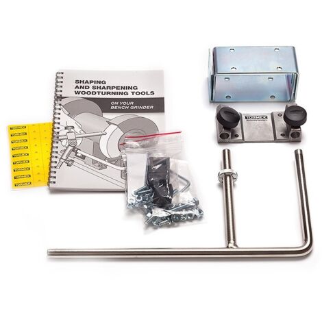Kit de montage BGM-100 pour meuleuses doubles – Support universel pour affûtage – Retrait rapide d'acier – Compatible Tormek