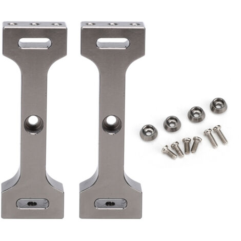 Kit de montage central arrière en alliage d'aluminium pour MN-D90, MN-99, MN-91, FJ-45 - Accessoires d'amélioration Titanium MN-011T
