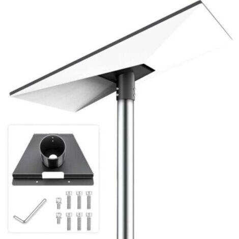 Kit de montage d'adaptateur de tuyau Starlink Gen 3 robuste - Support V3 réglable pour toit, poteau ou mur (noir)