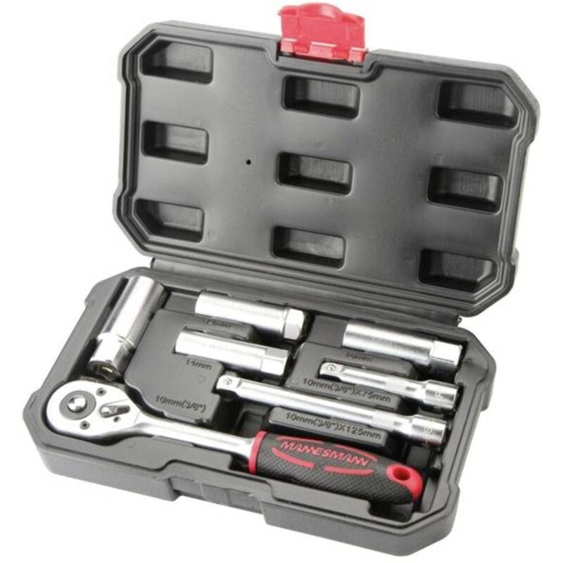 Brüder Mannesmann - M00174 Kit de montage de bougie 3/8 7 pcs.