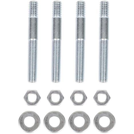 Kit de montage de carburateur - 516 pouces avec jeu de boulons métalliques et entretoise pour collecteur d'admission