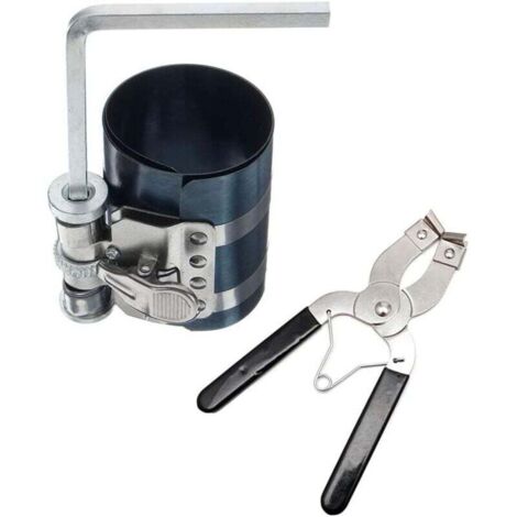 Kit de montage de segments de piston pour moteur de voiture, outil de compresseur et pince de montage de piston réglable