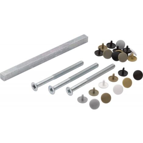 Kit de montage M6 pour portes profilées. 77-82mm