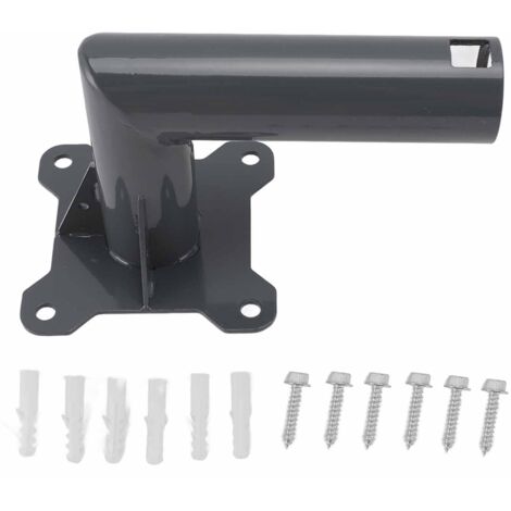 Kit de montage pour antenne parabolique Internet par satellite en alliage d'aluminium robuste pour montage mural sur toit