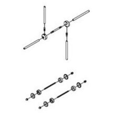 KIT DE MONTAGE POUR CABLES DE HAUBANAGE(4) FADINI