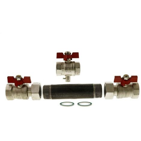 Kit de montage pour compteur de chaleur 1" x 130 mm