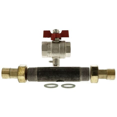 Kit de montage pour compteur de chaleur 3/4" x 110 mm