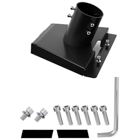 Kit de montage sur poteau, adaptateur de support de montage pour adaptateur de tuyau Starlink V3 ---
