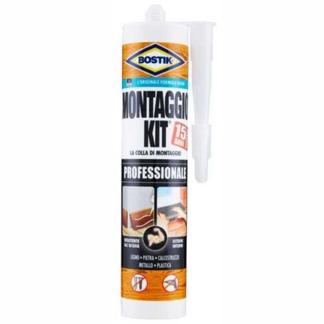 Kit de montaje adhesivo G 350 cartucho Bostik