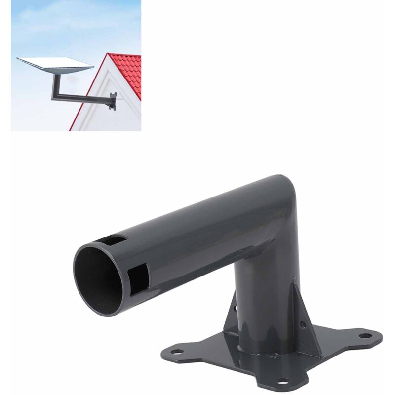 Minkurow - Kit de montaje de poste de espejo de Internet satelital de alto rendimiento de aleación de aluminio Starlink para pared de techo tipo corto