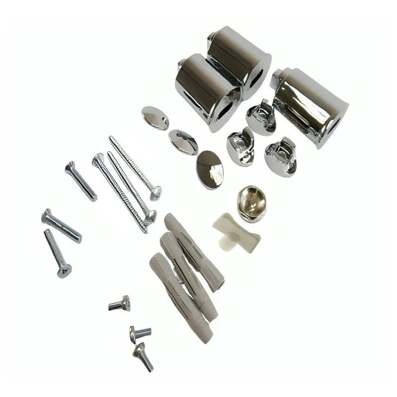 

Kit de montaje del radiador Doris cromo curvo