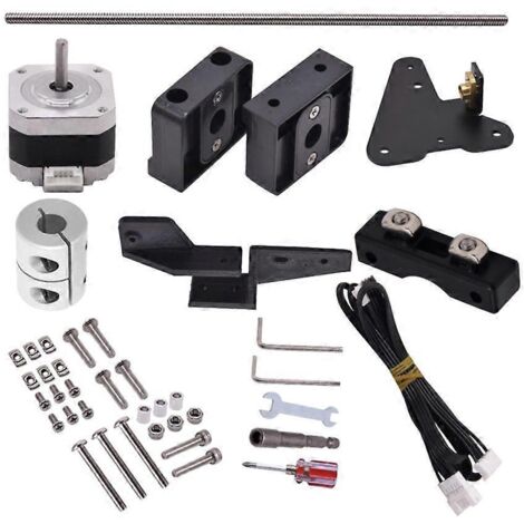 Kit de moteur pas à pas à double vis sans fin de tension Z pour imprimante 3D en aluminium Professional-Ender 3-