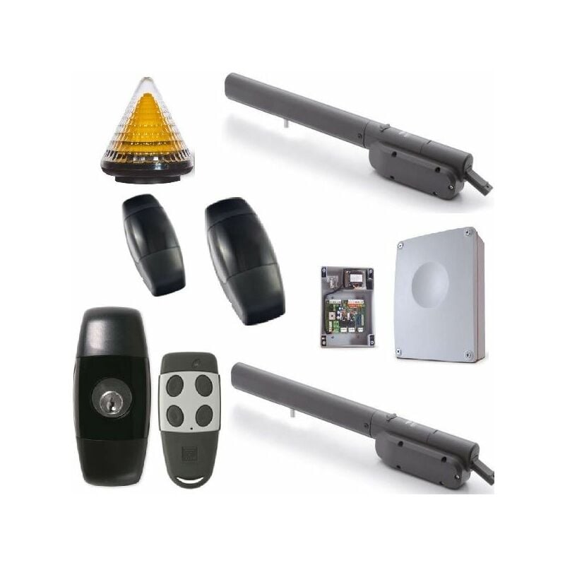 Kit de motorisation bl ASY3 230V poids max 250kg, paire photocellules Cardin