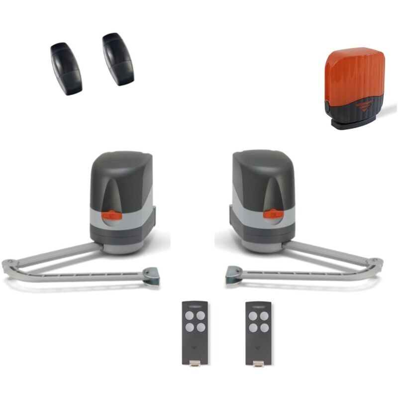 Kit de motorisation complet à bras articulé bl griffe - usage résidentielle - tél, feu, cellule Cardin