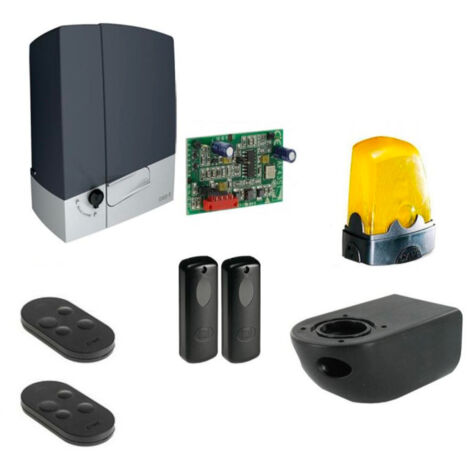 Kit de motorisation de portail coulissant 600kg 24V – Automatisme avec technologie Came Connect – Pour usage intensif et contrôle à distance