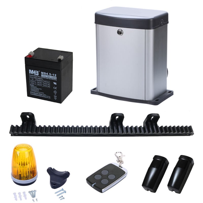 Kit de motorisation slid'up MC300 pour portail coulissant de 300 kg