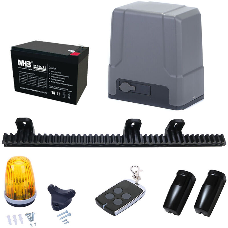 Kit de motorisation slid'up MC500 pour portail coulissant de 500 kg