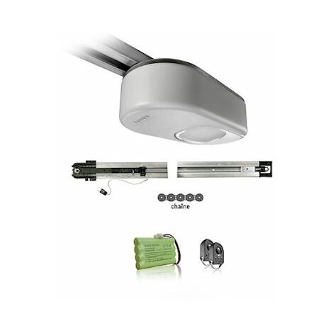 kit de motorisation - pour porte de garage - dexxo smart 1000 io pack chaine - somfy 1241599