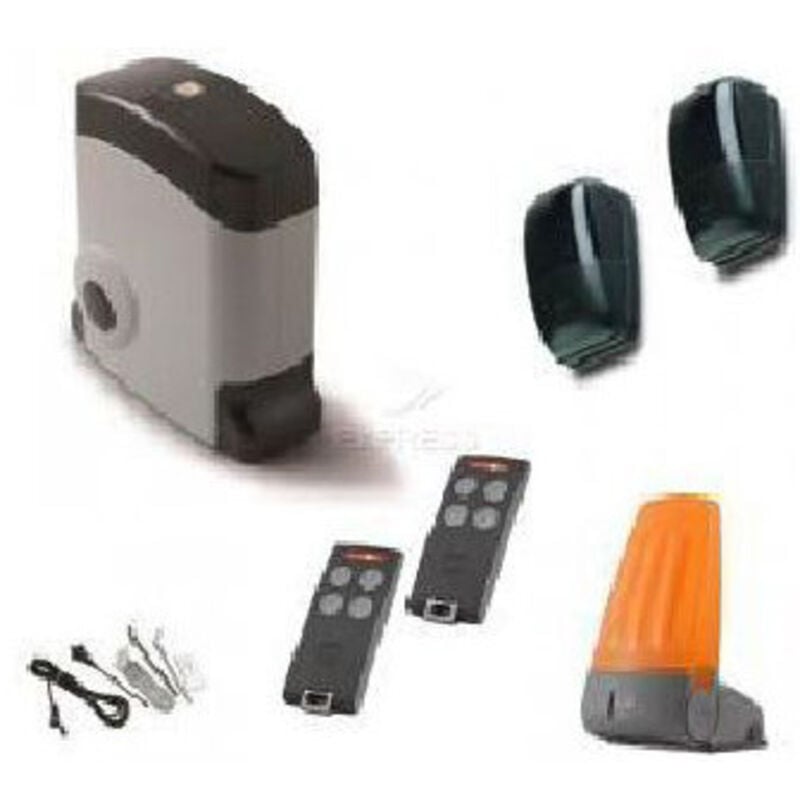 Kit de motorisation SL524CBX complet avec télécommande + cligno + photocelulle. - CARDIN -
