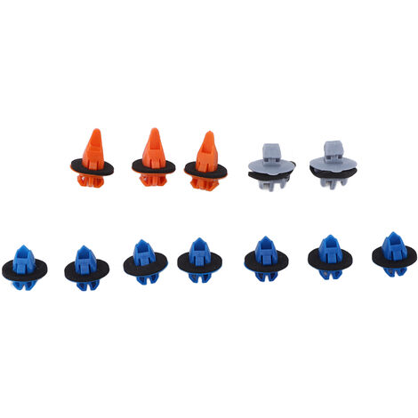 Kit de moulage de carrosserie de garniture de porte avant, Clips de panneau évasé de retenue de carrosserie de voiture de remplacement pour Prado 120