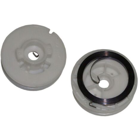 Kit de muelle y polea de arranque automático compatible con STIHL 4137 190 1100