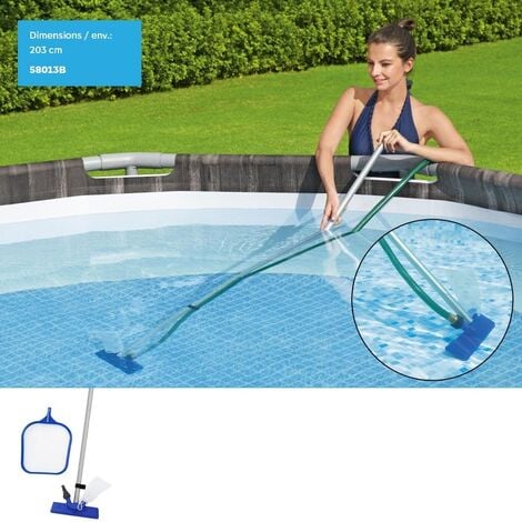 Kit entretien 8 accessoires GRE pour piscines hors-sol