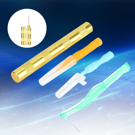 Kit de Nettoyage Aérographe 4 Pièces, Brosses et Grattoir pour Entretien