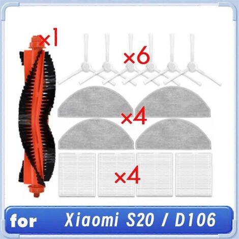 Kit de nettoyage de 15 pièces pour aspirateur robot S20 / D106