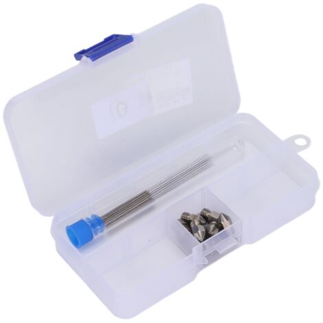 Kit de nettoyage de buses remplaçables durables pour imprimantes 3D MK8, CR-10, RepRap i3