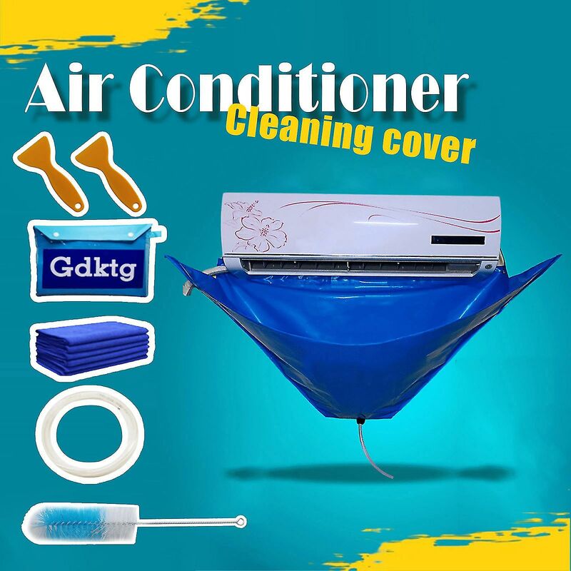 Kit de nettoyage de climatiseur, Type suspendu, chiffon à eau de nettoyage pour climatiseur - Crea