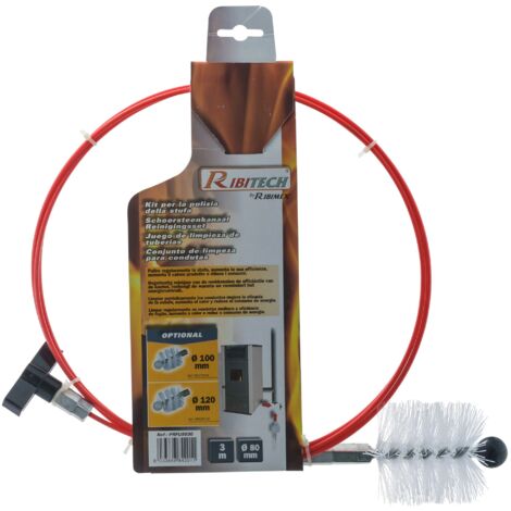 Kit de ramonage pour poêle à granulés