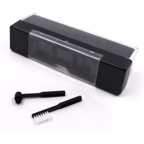 Kit de nettoyage de disques vinyles, brosse de nettoyage en velours antistatique 3 en 1, avec brosse de nettoyage anti-poussière et brosse de nettoyage d'aiguille de disque pour tourne-disque