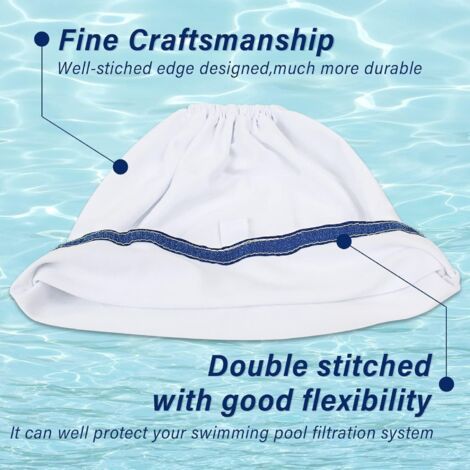 Kit de nettoyage de piscine avec 8114 sacs de nettoyage pour filtre de piscine S-2-40 S2-50 Pura 5X