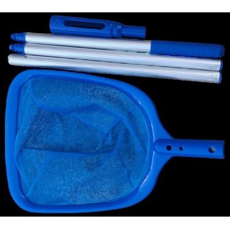 Kit de nettoyage de piscine avec filet à feuilles rétractable, ensemble d'outils de nettoyage de piscine B0312.