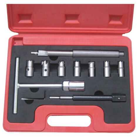 Kit De Nettoyage D'injecteurs Pour Injecteurs De Voiture à Moteur Diesel 11 Pièces