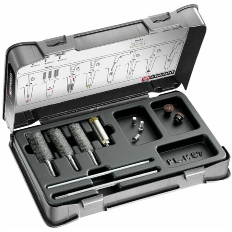 Facom Kit de nettoyage sièges d'injecteurs