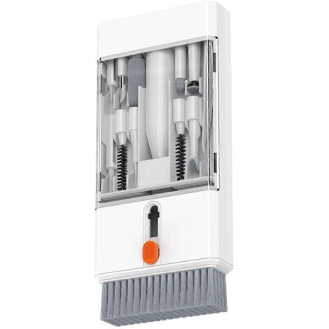 Kit de nettoyage multifonctionnel K22 22 en 1 pour clavier et écouteurs (blanc)
