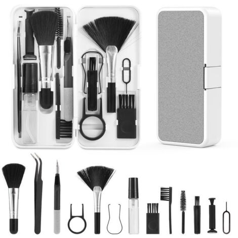 Kit de Nettoyage - Non spécifié - 18 en 1 - Compact et Portable - Outils pour Électroniques - Nettoyage Efficace