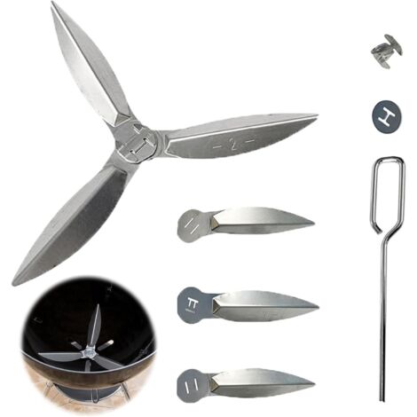 Kit de Nettoyage One-Touch 56,9 cm – Compatible avec Barbecues Weber 7444, pour Fond de Gril, Contrôle d'Air et Nettoyage des Cendres